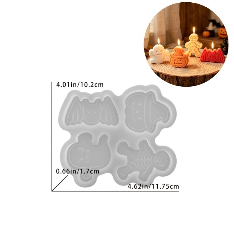Conjunto de moldes de silicone - Holiday Candle Set avaliação e preço