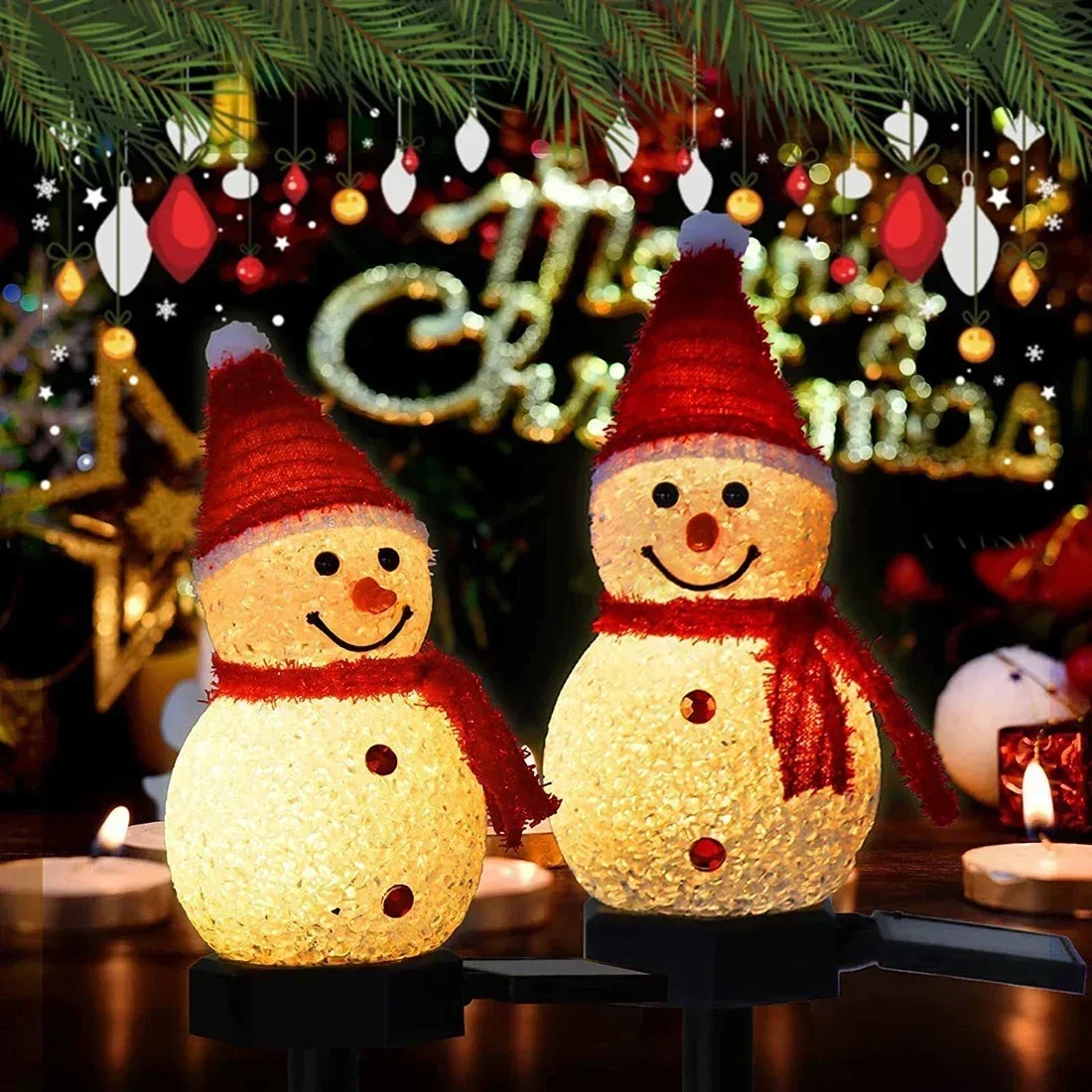 Luz Solar de Jardim em Forma d - Christmas Lights Outdoor avaliação e preço